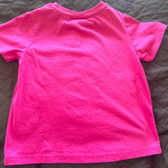 Girls Size 7/8 Hello Kitty Pink Short Sleeve Graphic Tee Shirt - Pre-owned - Picture 5 of 6